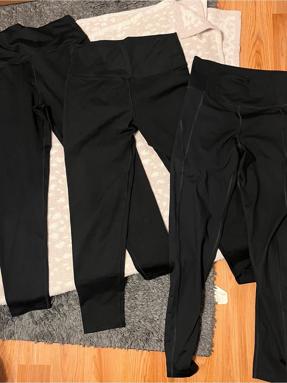 aerie Black High-Rise Performance Leggings Lot